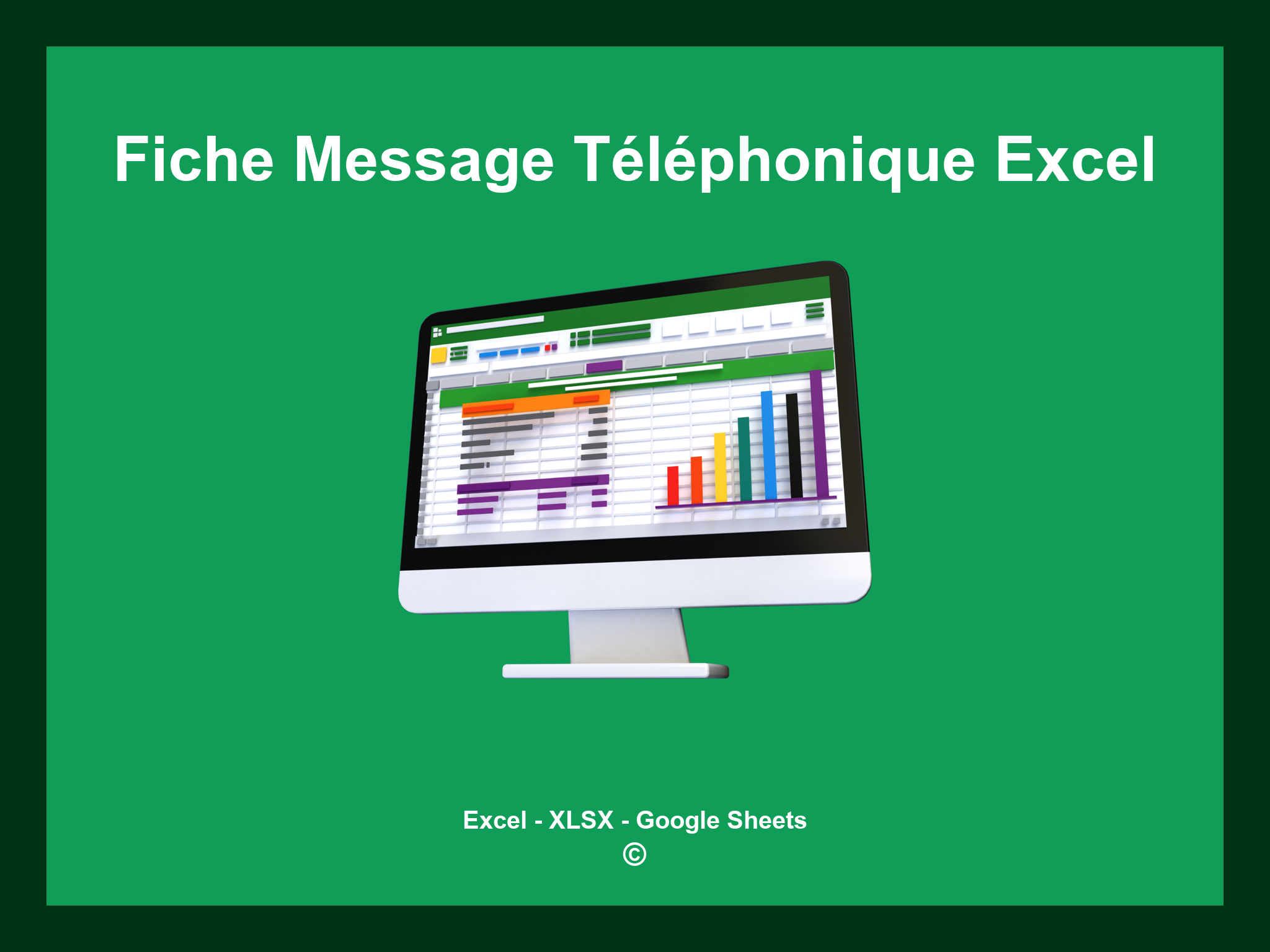 Fiche Message Téléphonique Excel