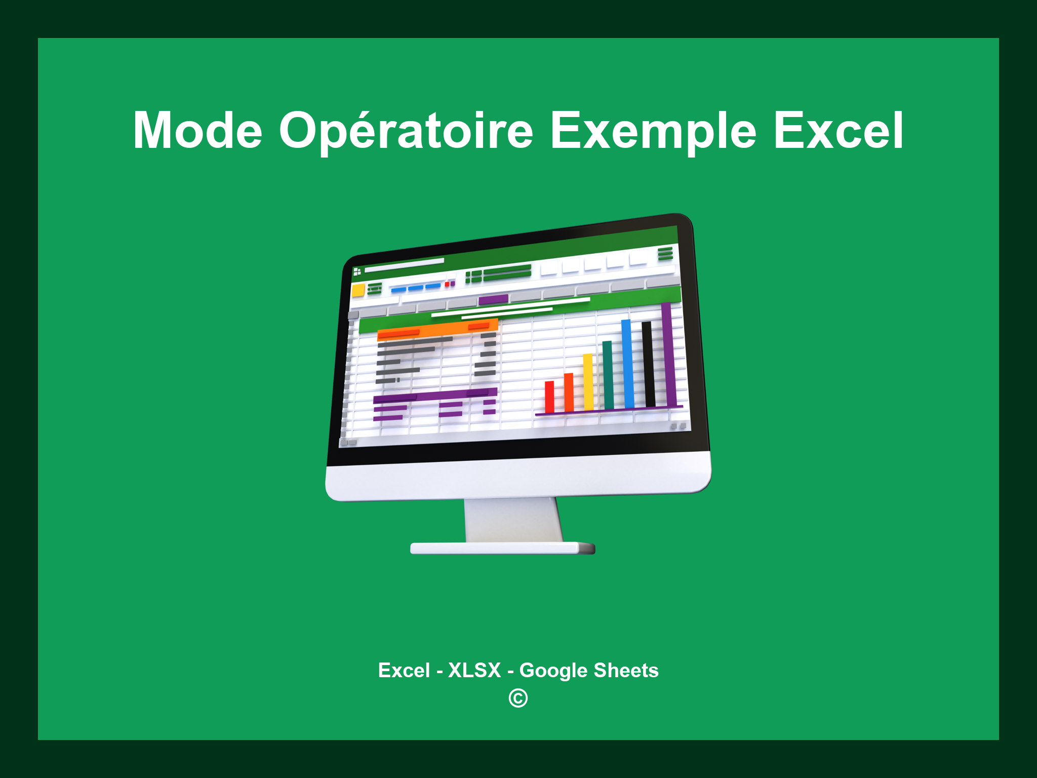 Mode Opératoire Exemple Excel