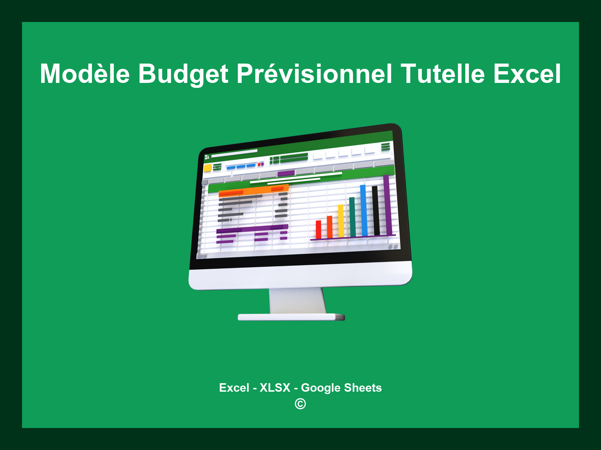 Modèle Budget Prévisionnel Tutelle Excel