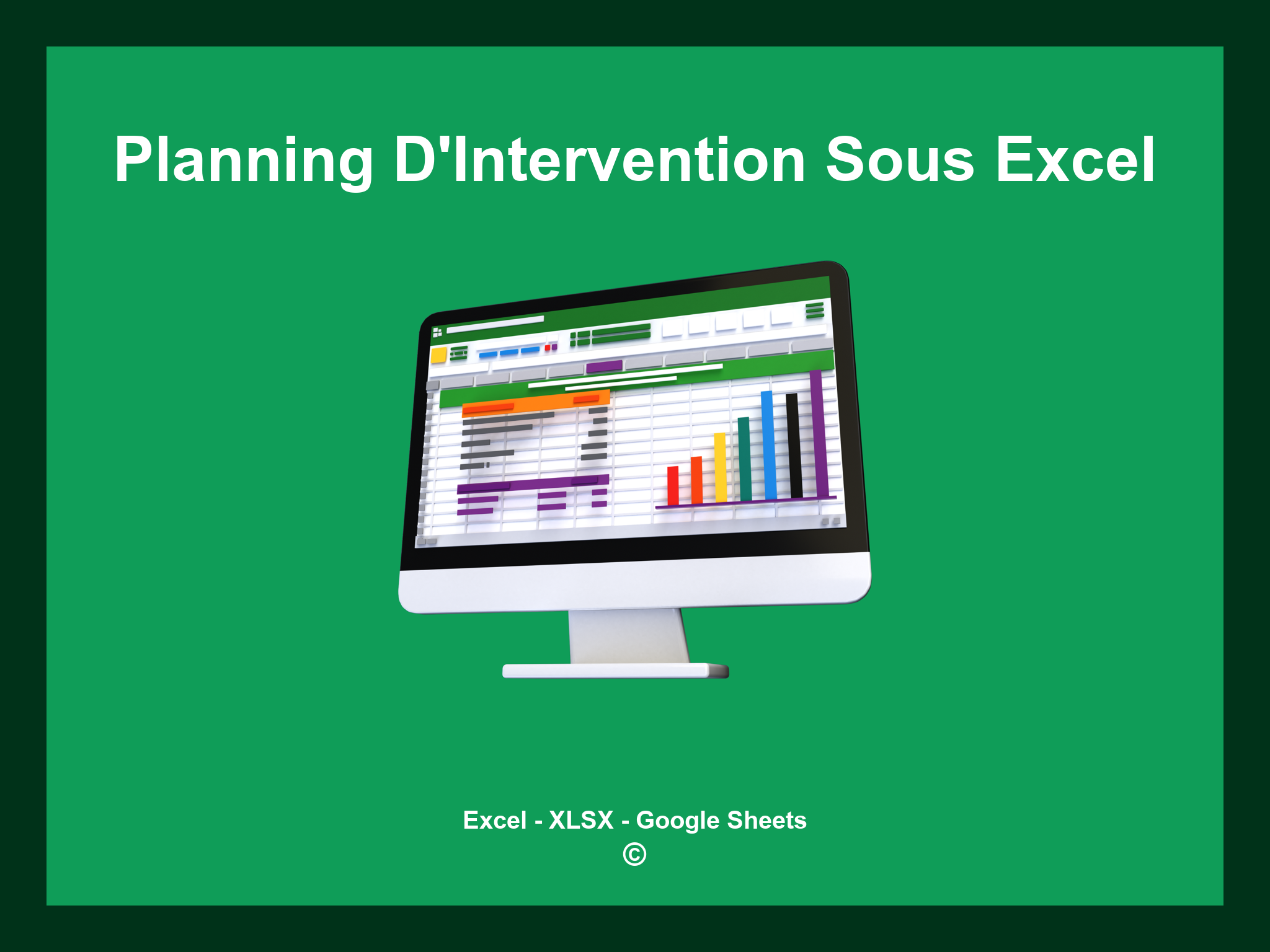 Planning D'Intervention Sous Excel