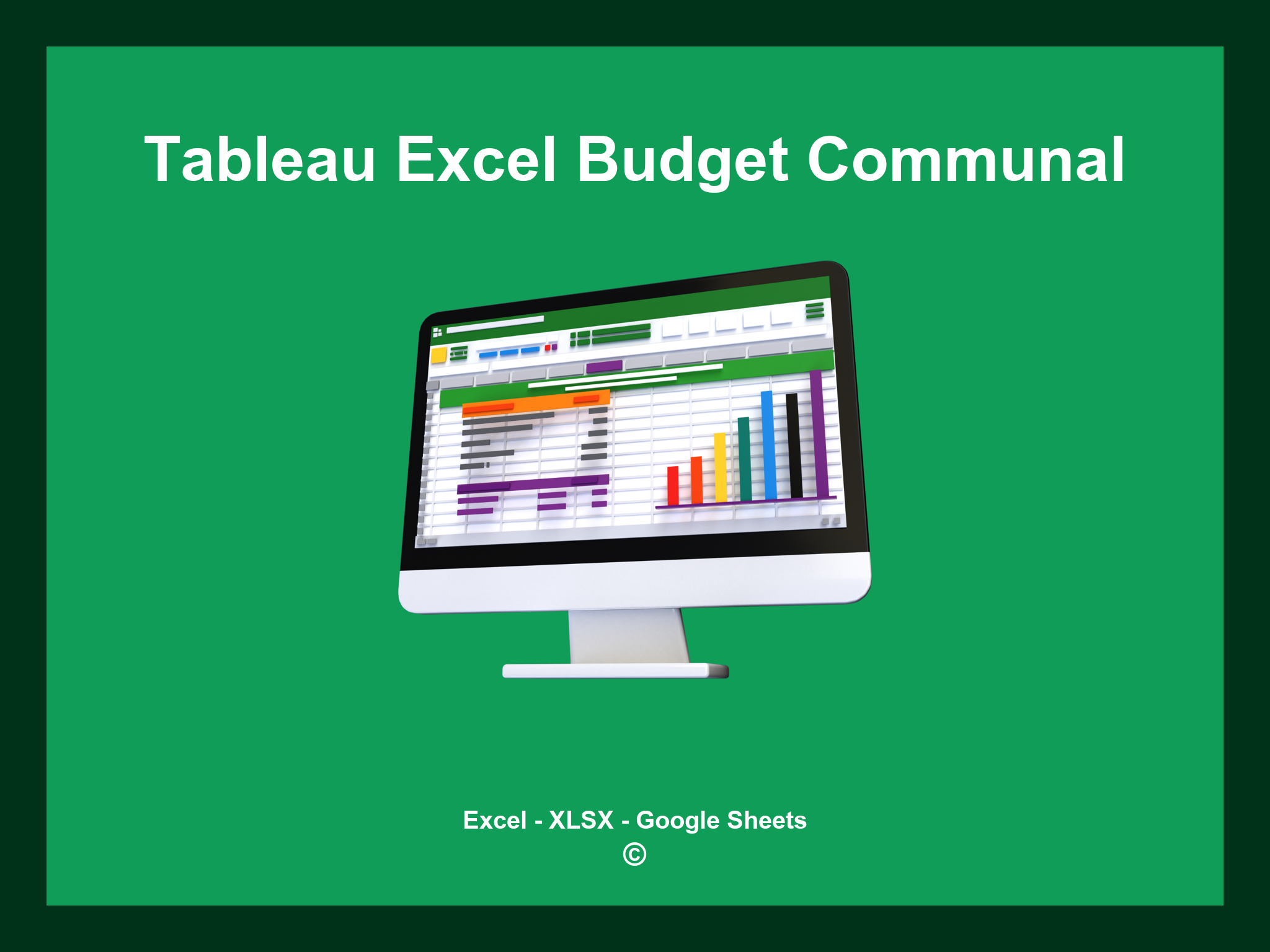 Tableau Excel Budget Communal